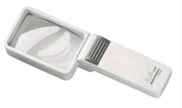 Chart magnifier with light